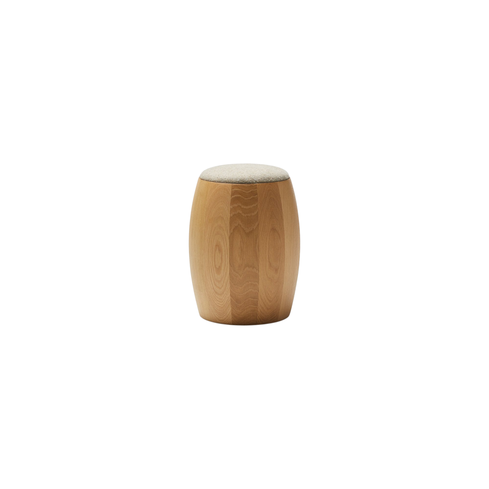 Convex Stool Upholstered