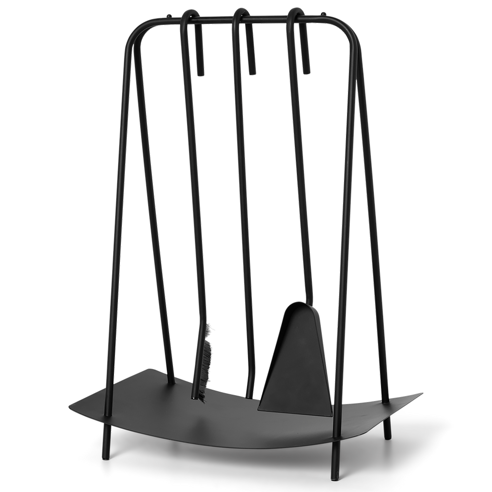 Port Fireplace Tools Black