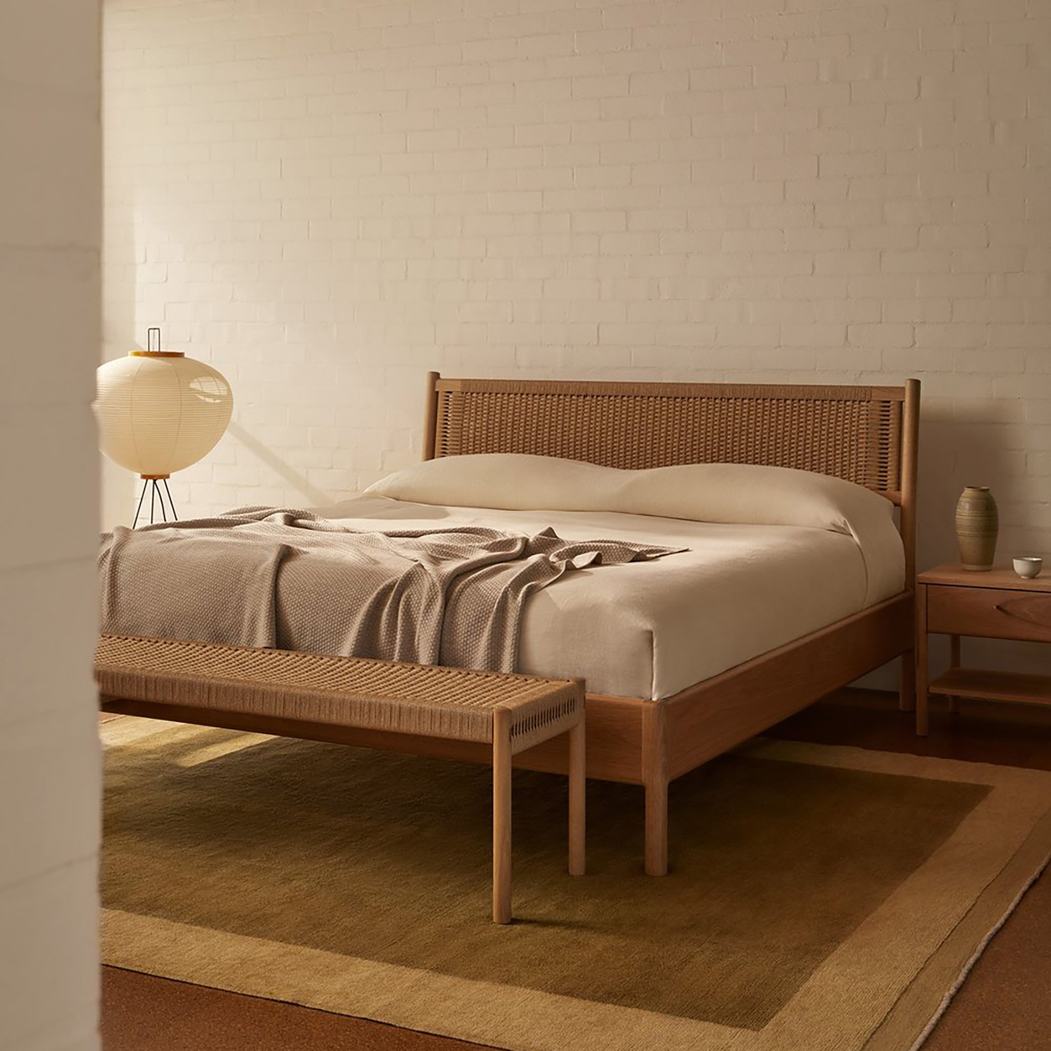 Simple Bed Timber Headboard
