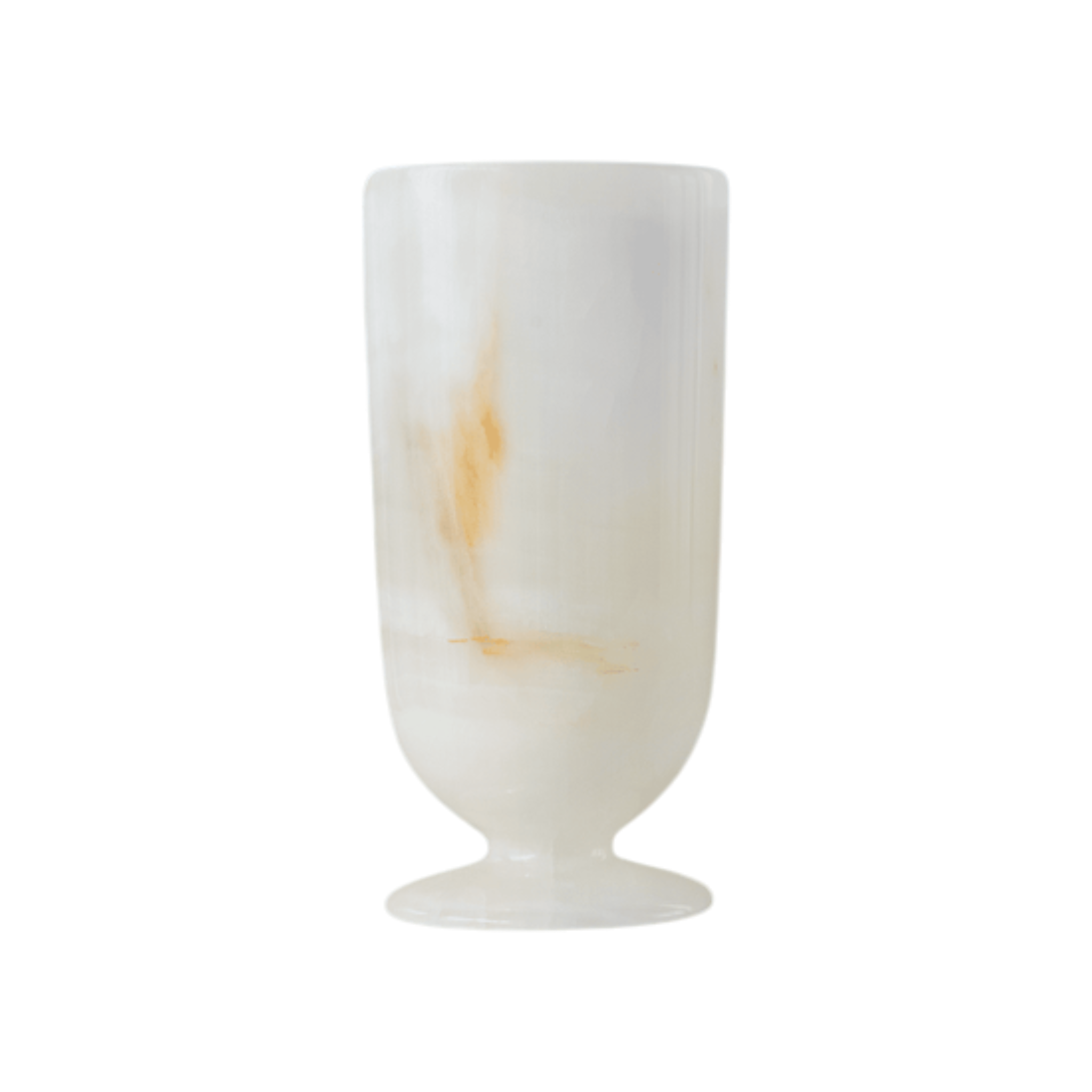 Bouquet Vase White Onyx
