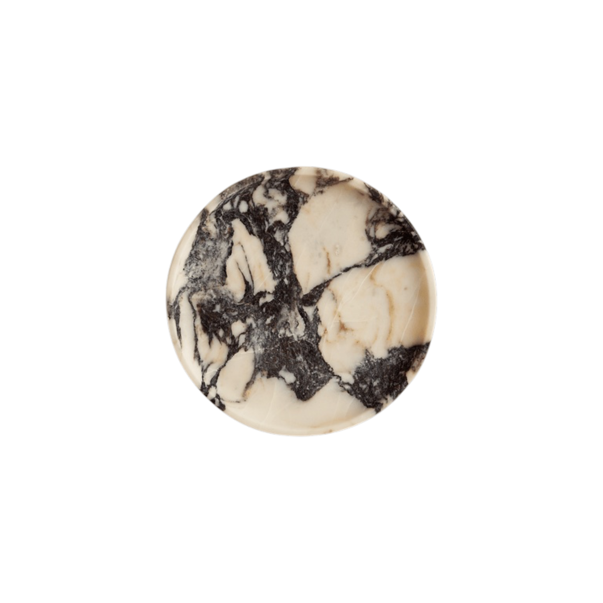 Linea Round Marble Tray