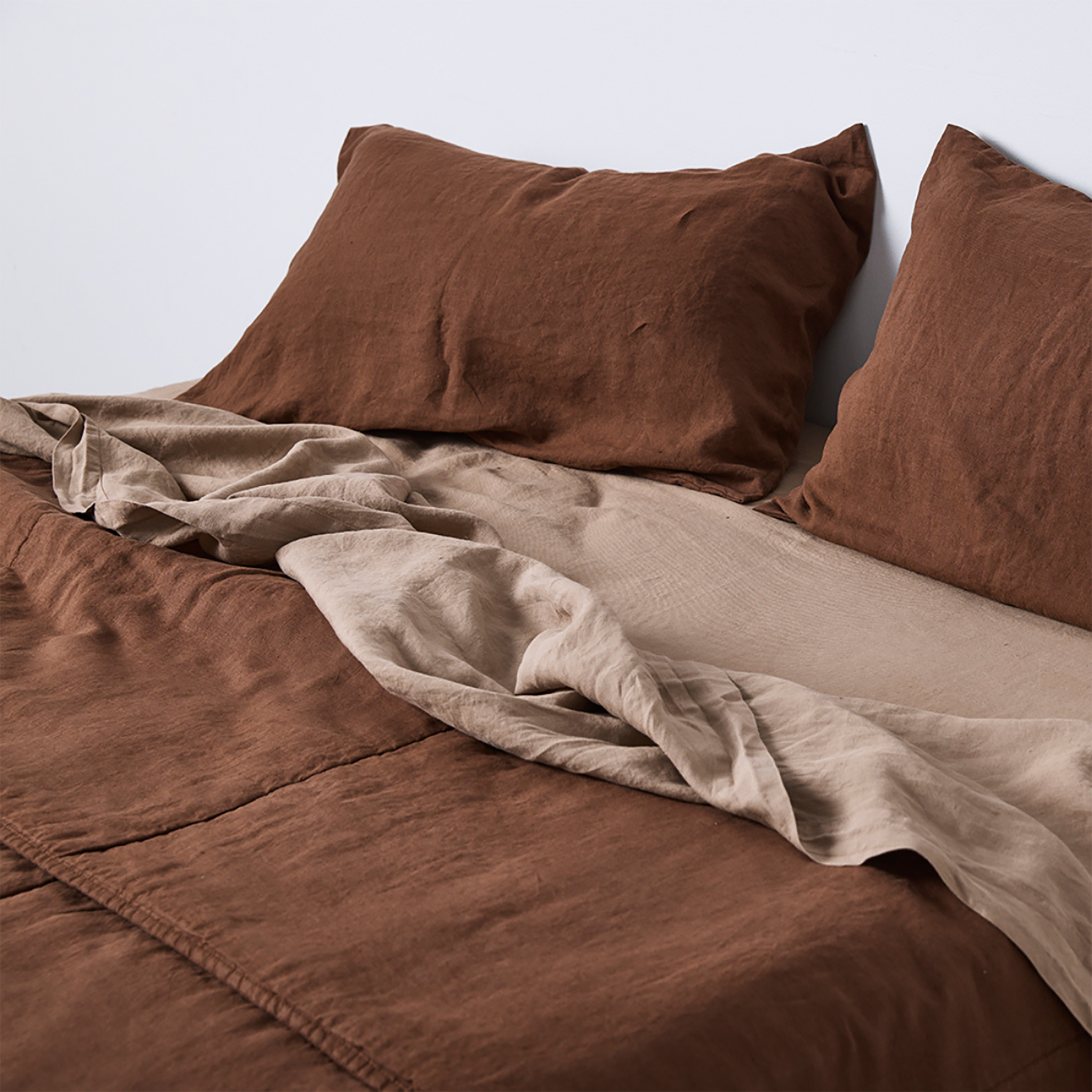 In Bed Linen Quilted Bed Cover