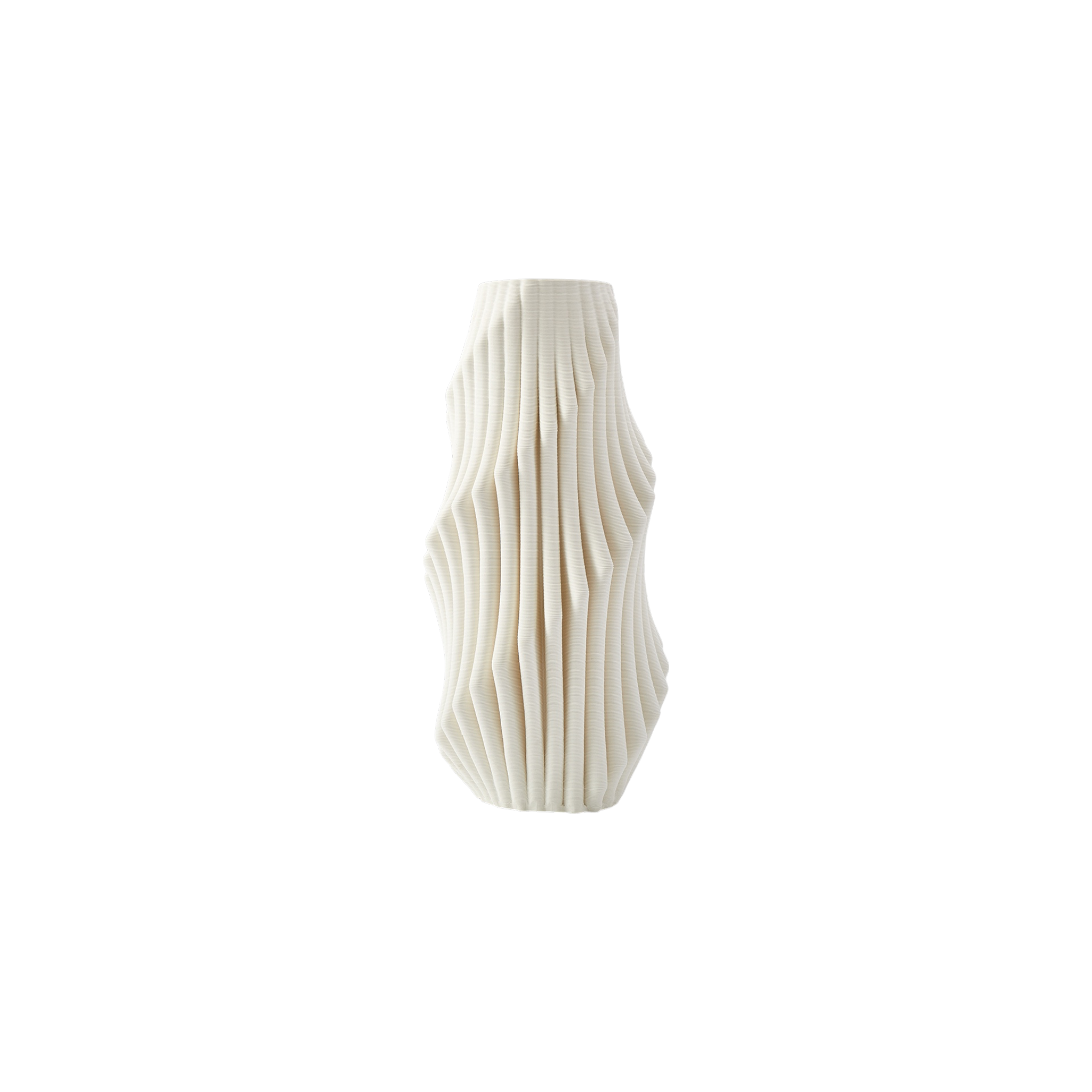 Plume Vase Ivory