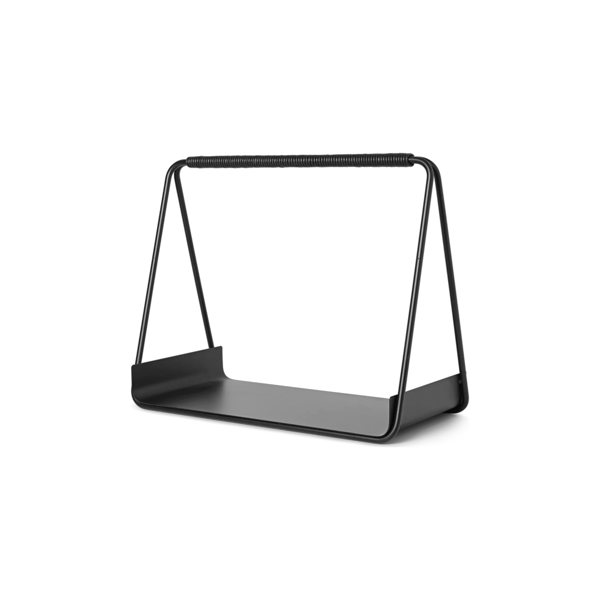 Port Wood Basket Black