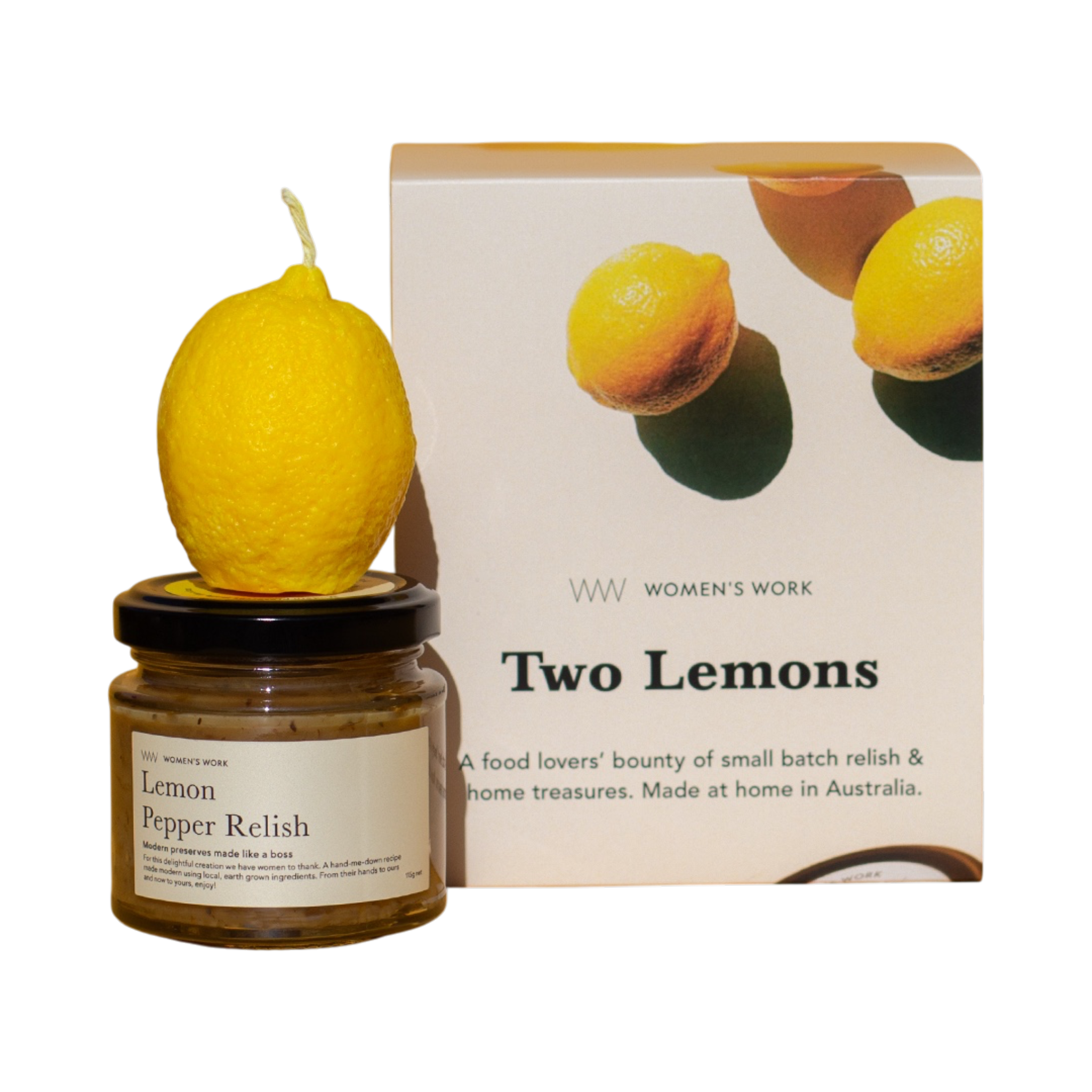 A Relish & Candle Gift Set