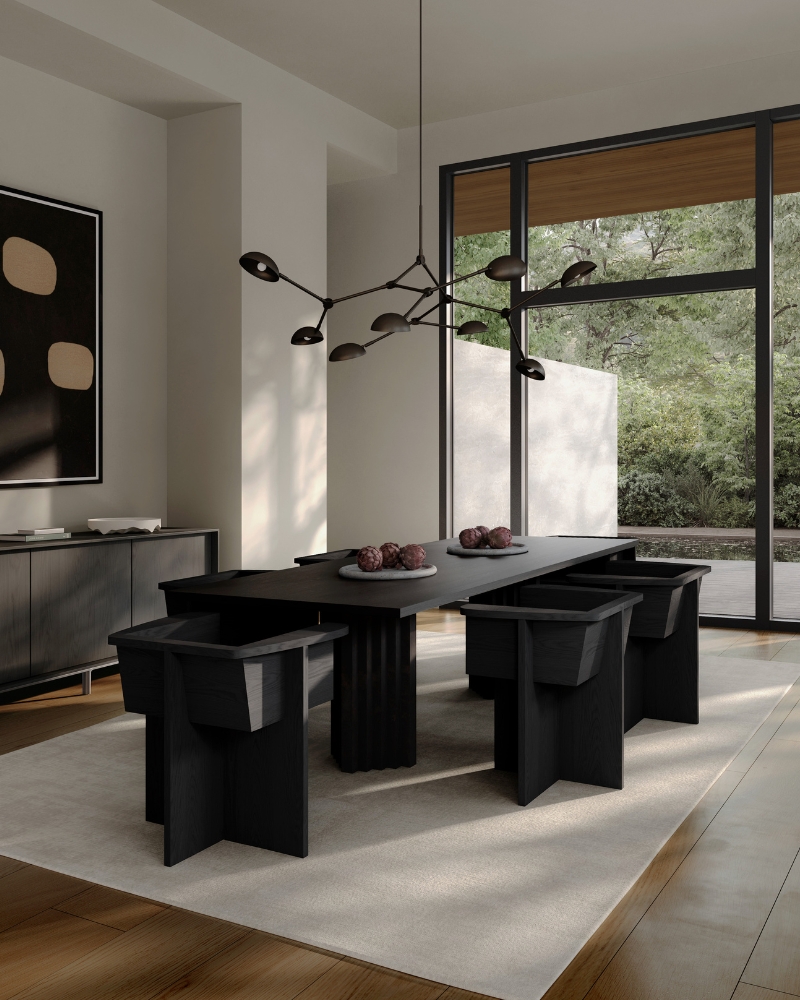 Arc Rectangle Dining Table