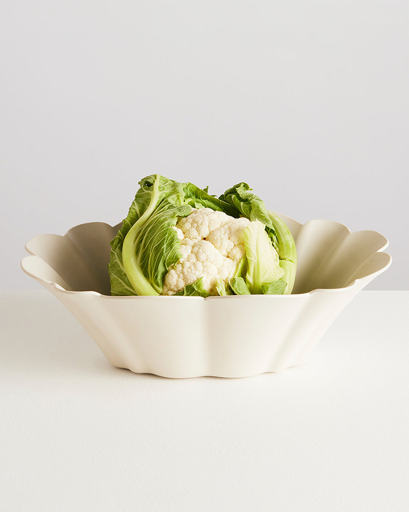 Cloud Serving Basket Ivory