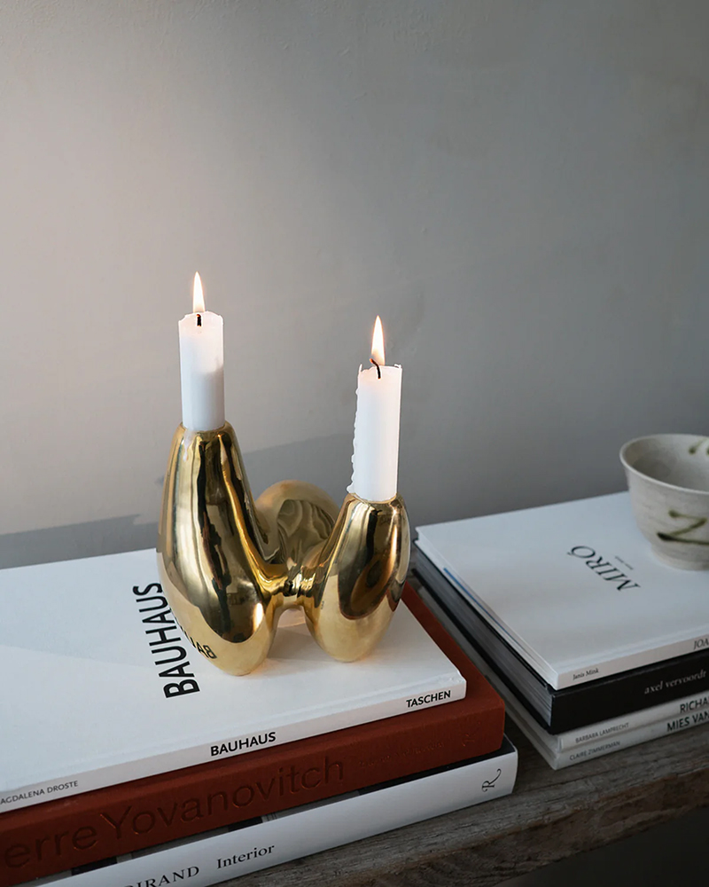 Unity Candleholder Brass