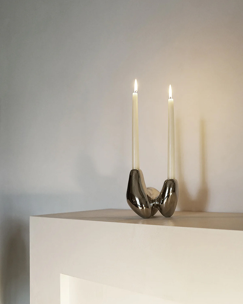 Unity Candleholder Nickel