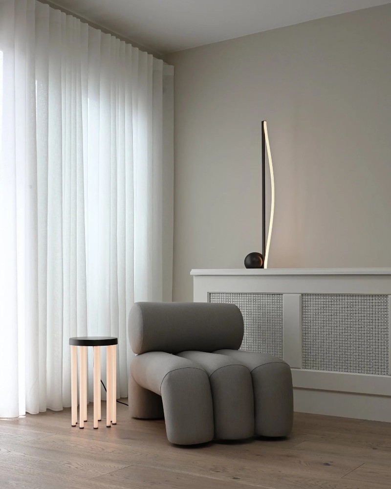Neon Side Table