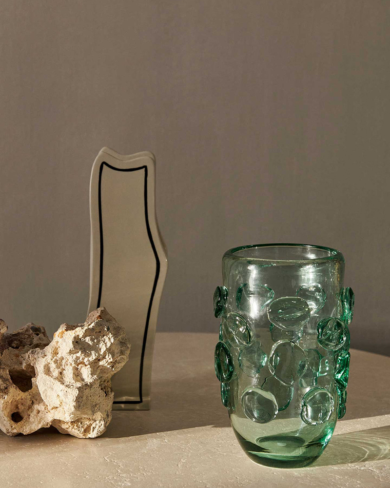 Lump Vase Green