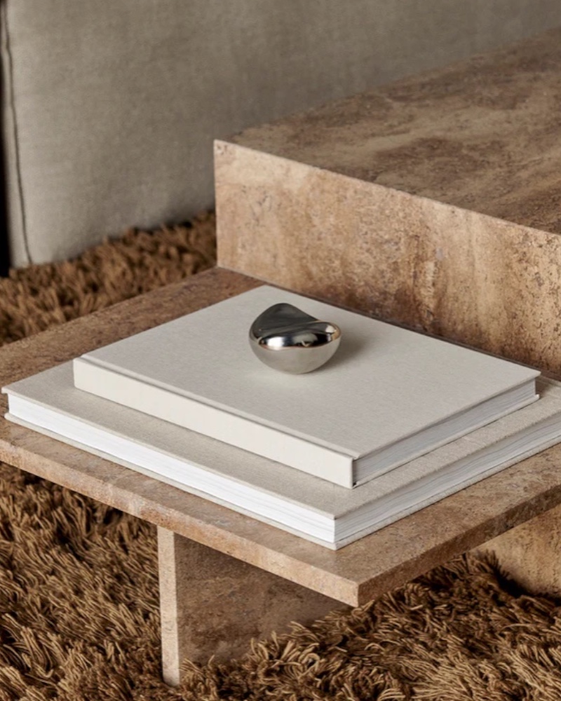 Distinct Coffee Table Travertine