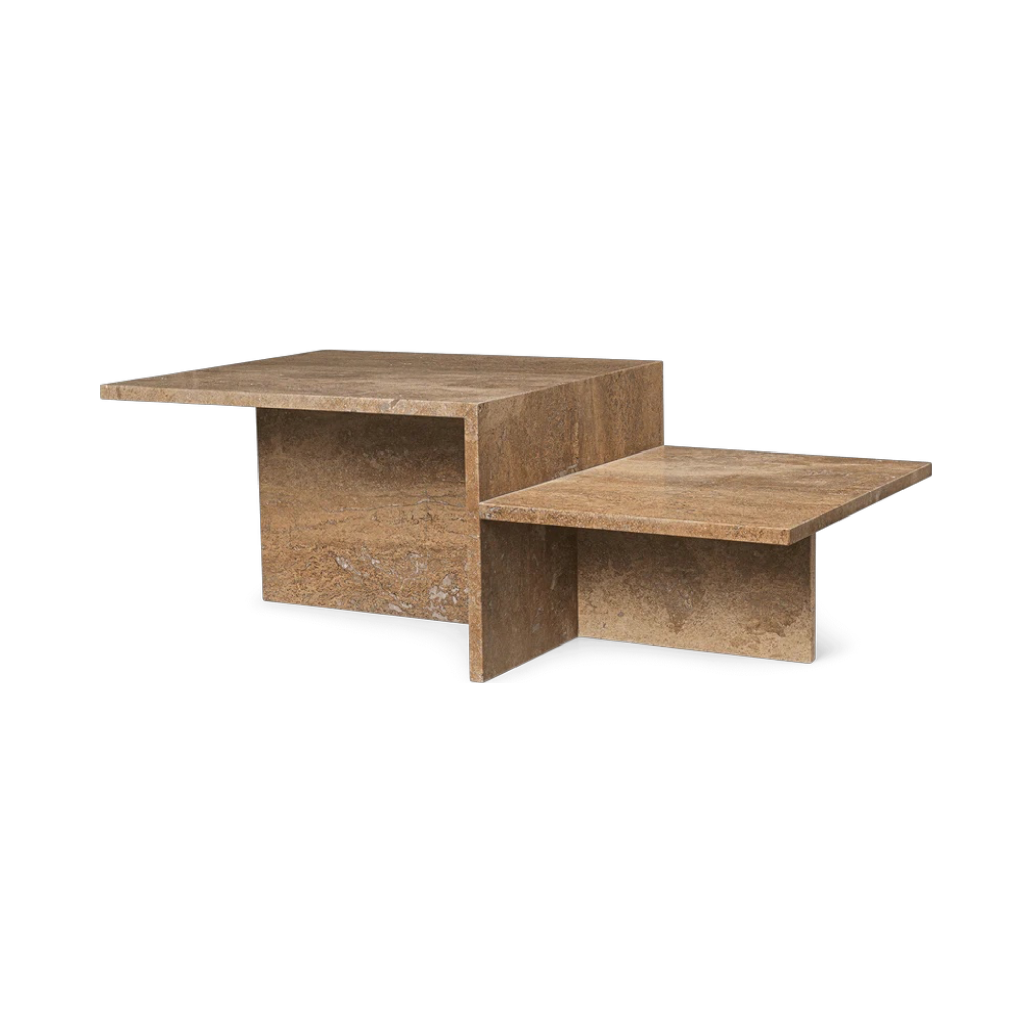 Distinct Coffee Table Travertine