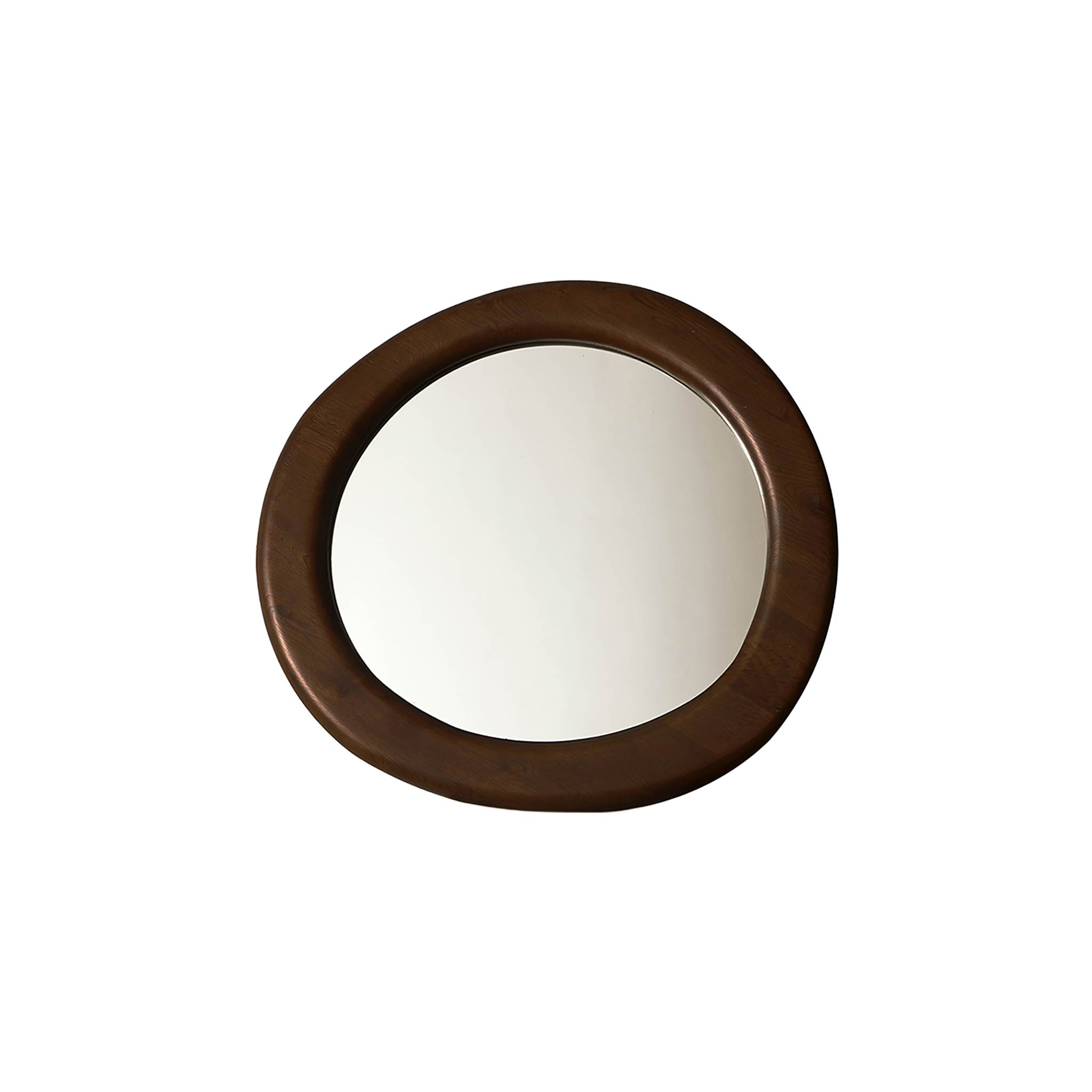 Molly Wall Mirror  Walnut