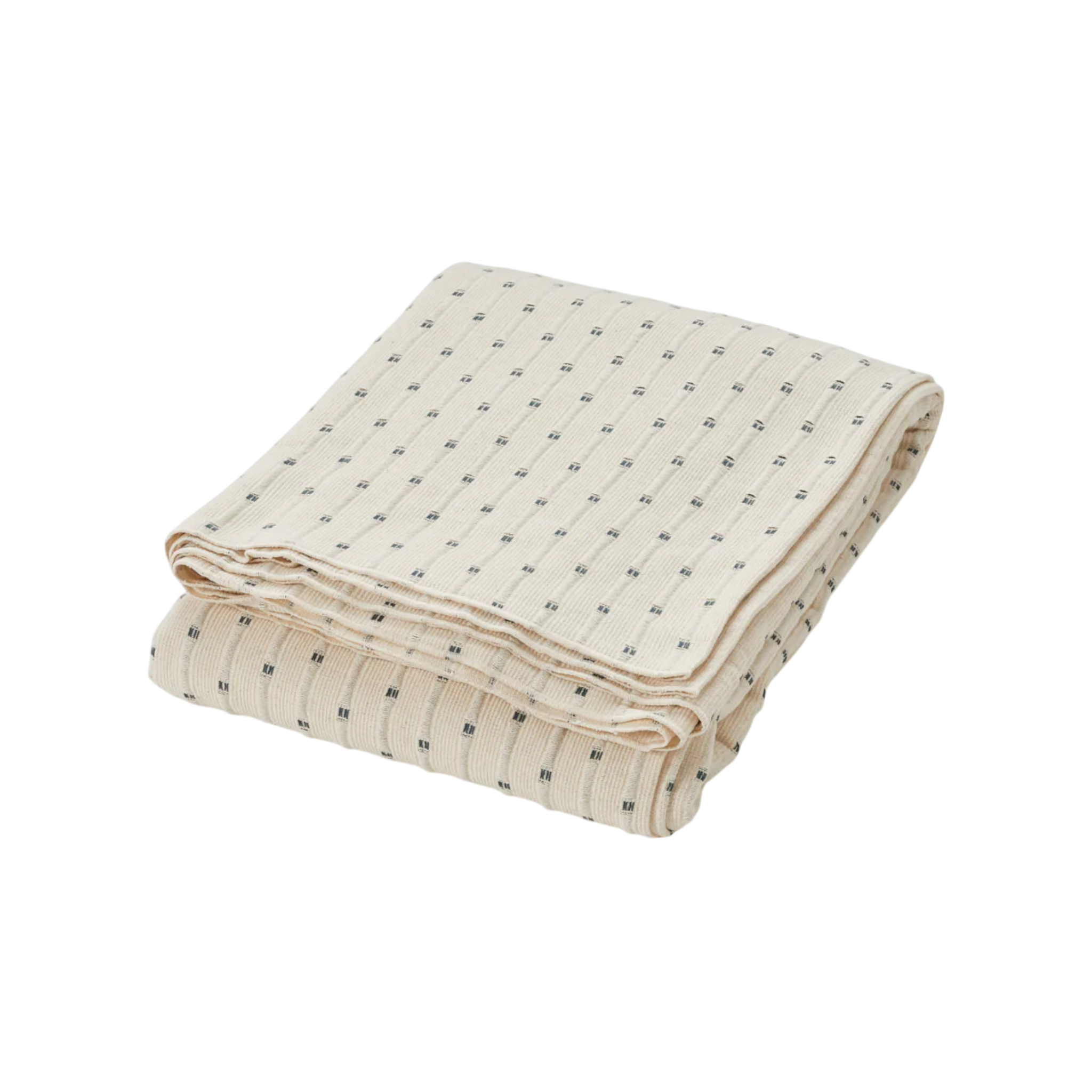 In Bed Textured Cotton Bedcover